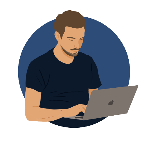 Mon image de profil sur la page home